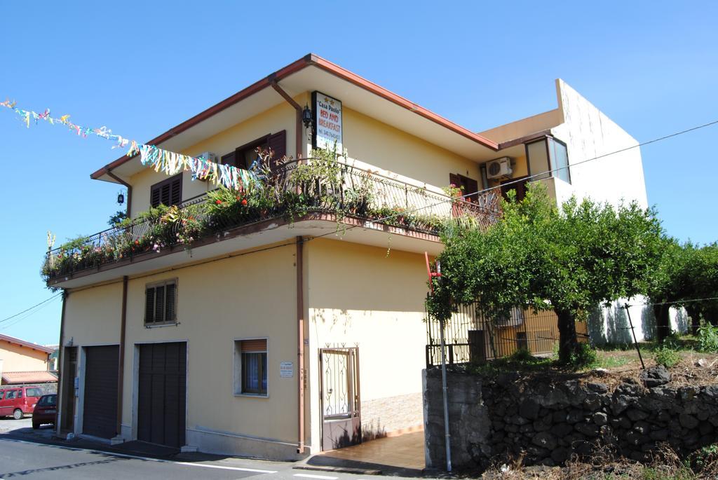 B&B Casa Paolo Fiumefreddo di Sicilia Exterior foto